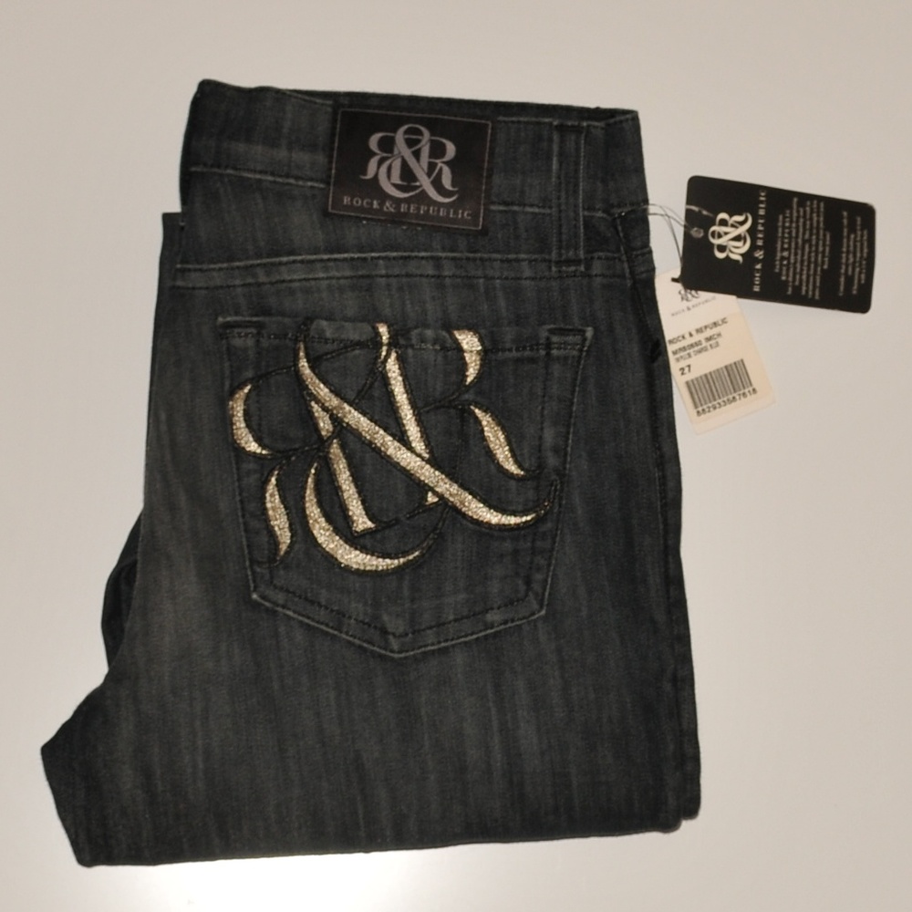 Rock Republic Impulse Charge Blue 27 x‎ 35 NWT 0297